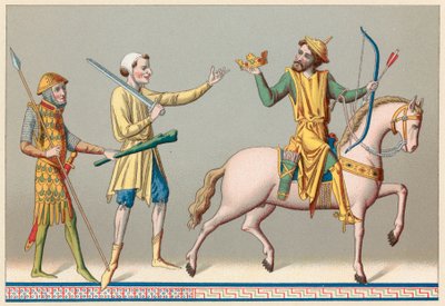 Europa middelalderdrakt av French School