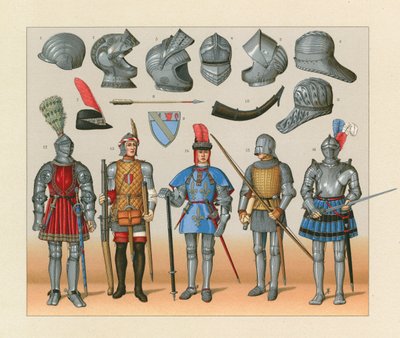 Europe XV-XVIth Cent Costume av French School