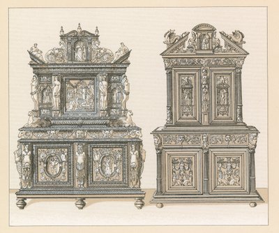 Europa XVI-XVIIth Cent Costume av French School