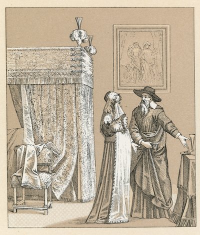 Europa XVIIth Cent Costume av French School