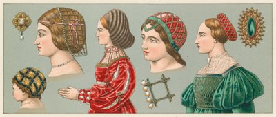 Europa XVIth Cent-kostyme av French School