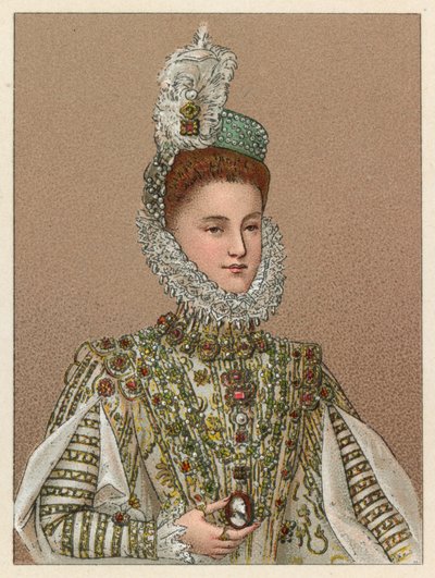 Europa XVIth Cent-kostyme av French School