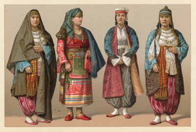 Europeisk Tyrkia-kostyme av French School