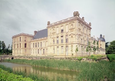 Utvendig utsikt over slottet, bygget 1518-49 av French School