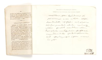 Utdrag fra et brev fra Bonaparte, fra 