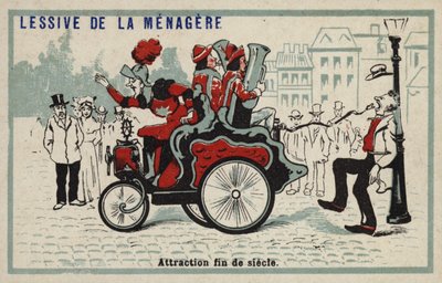 Trekke ut en tann Fin de Siecle-stil av French School
