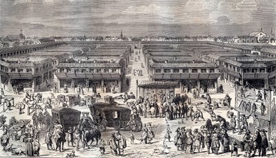Fair of Saint Germain in Paris av French School