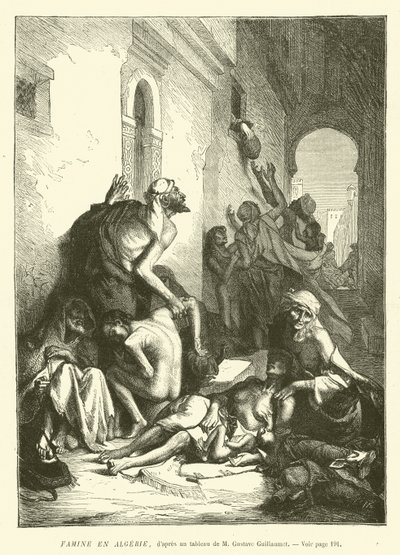 Famine en Algeria av French School