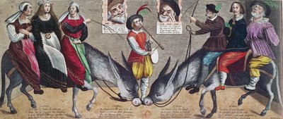 Farse iscenesatt ca. 1600 på Theatre of the Hotel de Bourgogne av French School