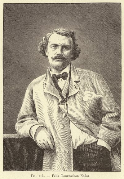 Felix Tournachon Nadar (gravering) av French School