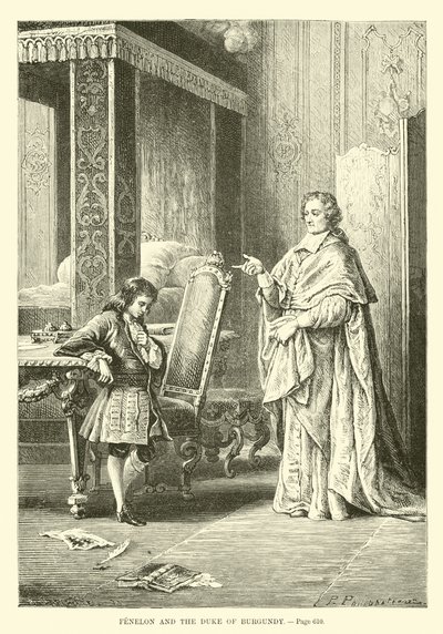 Fenelon og hertugen av Burgund av French School