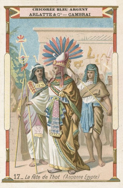 Festival of Thoth, det gamle Egypt av French School