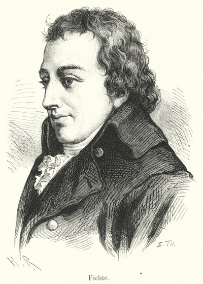 Fichte (gravering) av French School