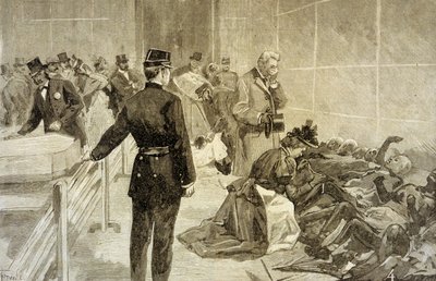 Brann ved Bazar de la Charite i Paris 4. mai 1897: etter katastrofen identifiserte familier ofrene ved Palais de l