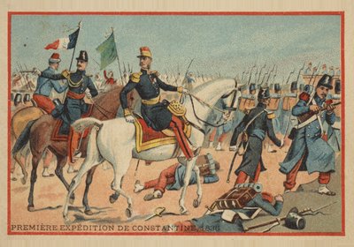 Første franske ekspedisjon til Konstantin, 1836 av French School