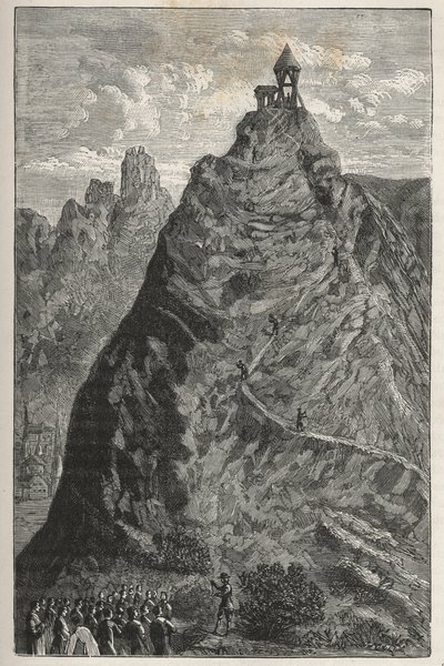 Florin Perier eksperimenterte med Torricelli på toppen av Puy de Dome, 19. september av French School