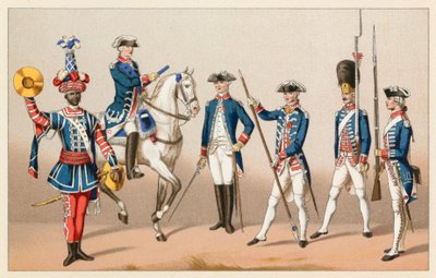 Frankrike XVIIIth Cent-kostyme av French School