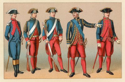 Frankrike XVIIIth Cent-kostyme av French School