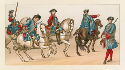 Frankrike XVIIIth Cent-kostyme av French School