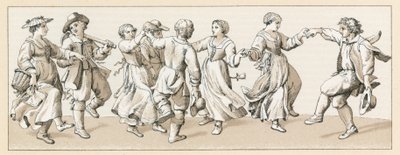 Frankrike XVIIth Cent-kostyme av French School