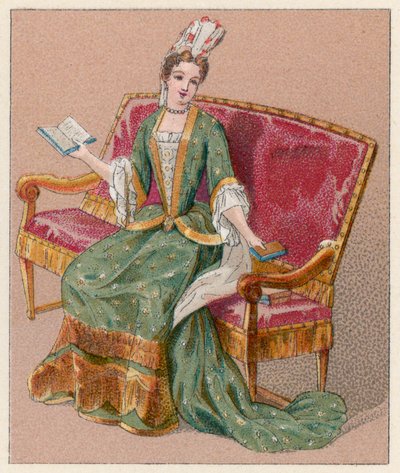 Frankrike XVIIth Cent-kostyme av French School