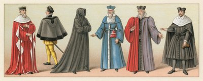 Frankrike XVIth Cent-kostyme av French School