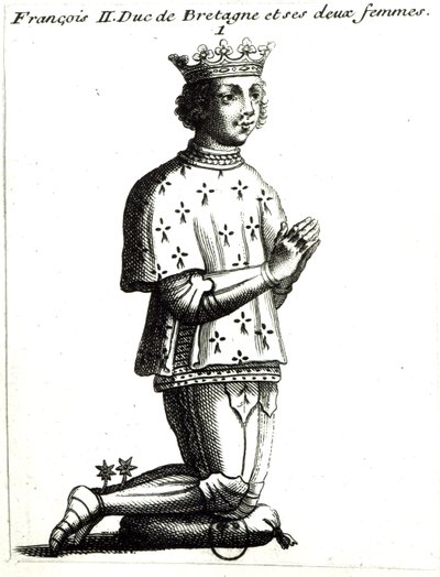 Frans II (1435-88) hertug av Bretagne av French School