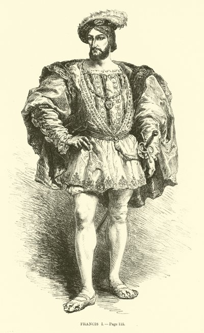 Francis I av French School