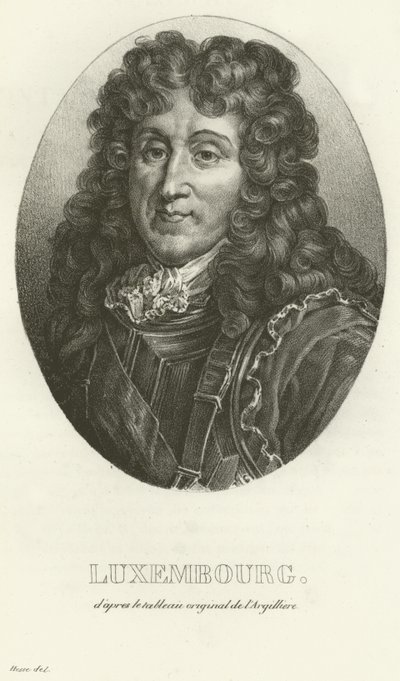 Francois-Henri de Montmorenci-Bouteville, hertug av Luxembourg av French School