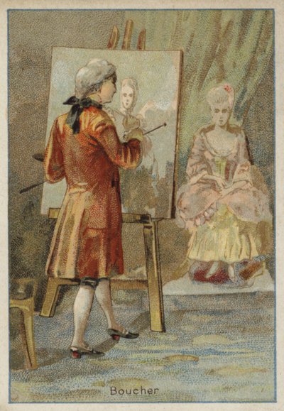 Francois Boucher , fransk maler av French School