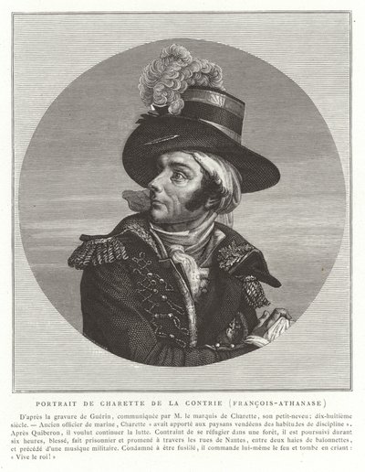 Francois de Charette av French School