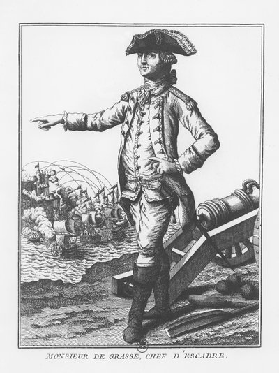 François-Joseph Paul, greve av Grasse (gravering) av French School