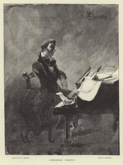 Frederic Chopin, polsk pianist og komponist av French School