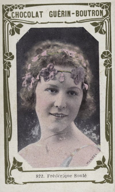 Frederique Soule (farget bilde) av French School