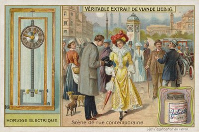 Fransk kjøttekstrakt (Bouillon), typisk veiscene av French School