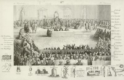 Fransk nasjonalforsamling under Ludvig XVIs regjeringstid av French School