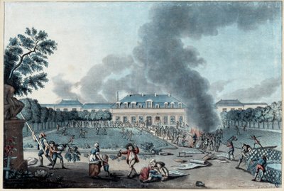 Fransk revolusjon: "" Reveillon 28. april tapet gjør plyndret av French School