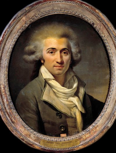 Fransk revolusjon: "" Portrett av Philippe-Francois-Nazaire Fabre d