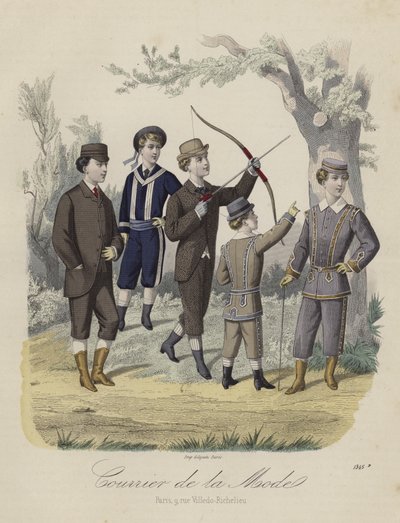 Franske guttemoter av French School