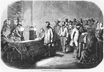 Franske valg 23. april 1848 i Paris, 1848 av French School