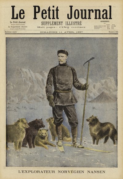 Fridtjof Nansen, norsk oppdagelsesreisende av French School