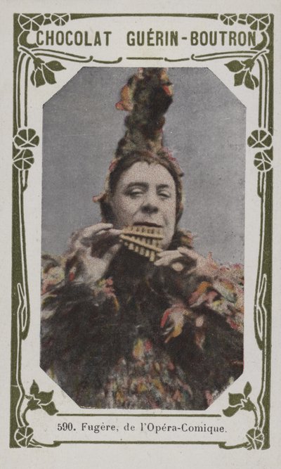 Fly-de lOpera-Comique (farget bilde) av French School