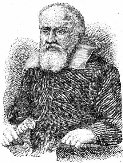 GALILEO GALILEI (1564-1642) (gravering) av French School