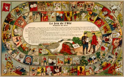 Game of the Goose, ca. 1925 av French School