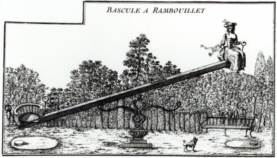 Hagesag ved Rambouillet, fra Details des Nouveaux Jardins a la Mode av George Louis le Rouge, utgitt 1775-78 av French School