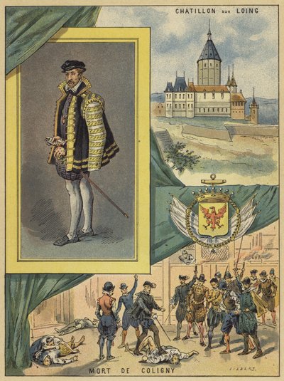 Gaspard De Coligny av French School