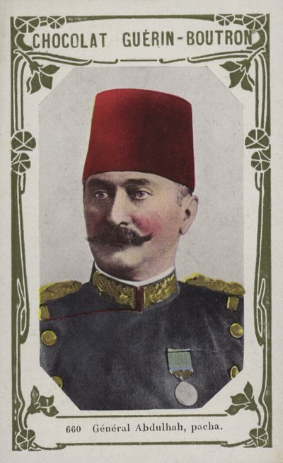 General Abdulhah, pacha (farget bilde) av French School