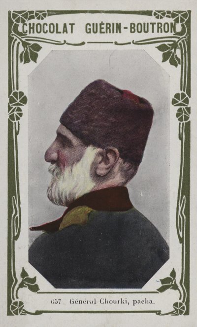 General Chourki, pacha (farget bilde) av French School