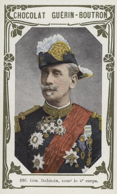 General Dalstein, kommandant le 6e korps (farget foto) av French School
