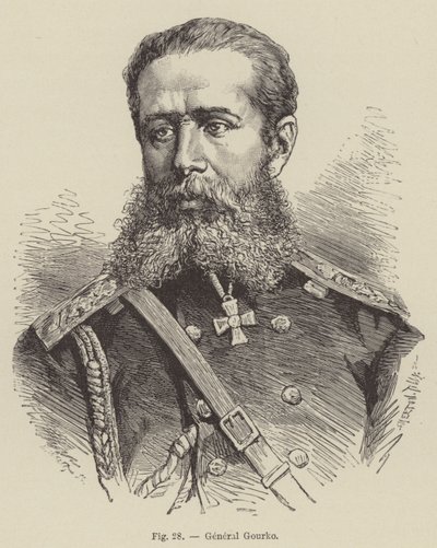 General Gourko (gravering) av French School